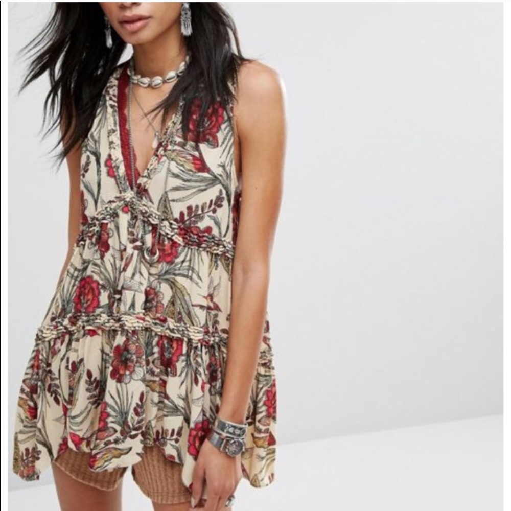Free People Purple Haze Tunic Top